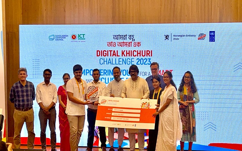 Champion in Digital Khichuri Challenge 2023.